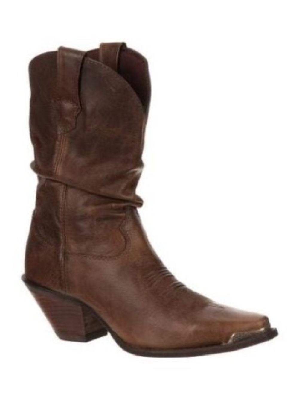Like New Size 6.5 Durango Crush Brown Sultry Slouch Western Boots (ABBA)